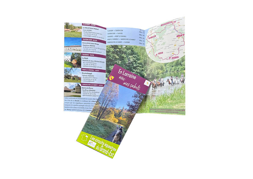Flyer Circuit en passant par l'Alsace et l'Allemagne