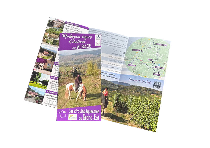 Flyer Circuit en passant par l'Alsace et l'Allemagne
