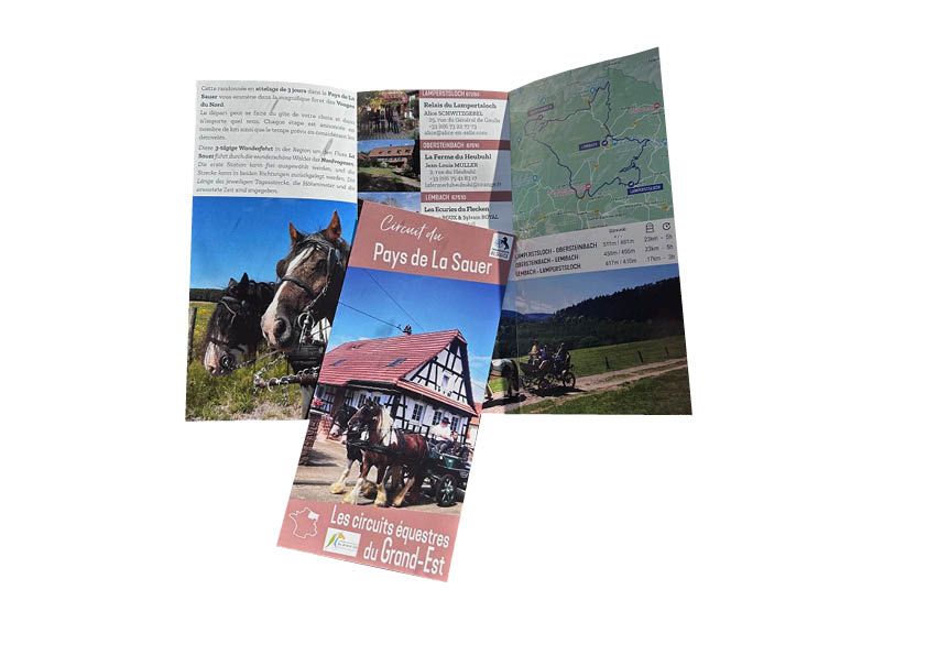 Flyer Circuit en passant par l'Alsace et l'Allemagne