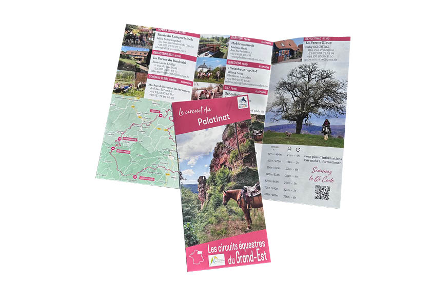 Flyer Circuit en passant par l'Alsace et l'Allemagne